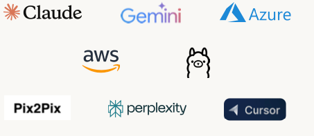 Logos os tools we commonly saw mentioned by practitioners in the Generative AI 2024 report