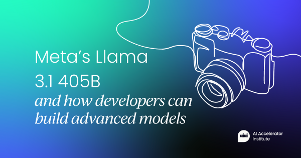 How developers can use Llama 3.1 to build advanced models